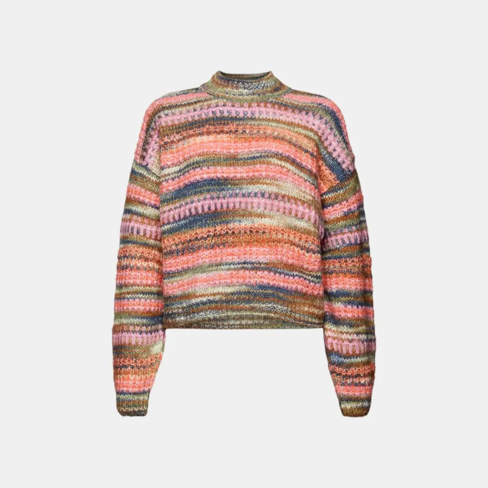 Esprit Striped Wool-Blend Sweater