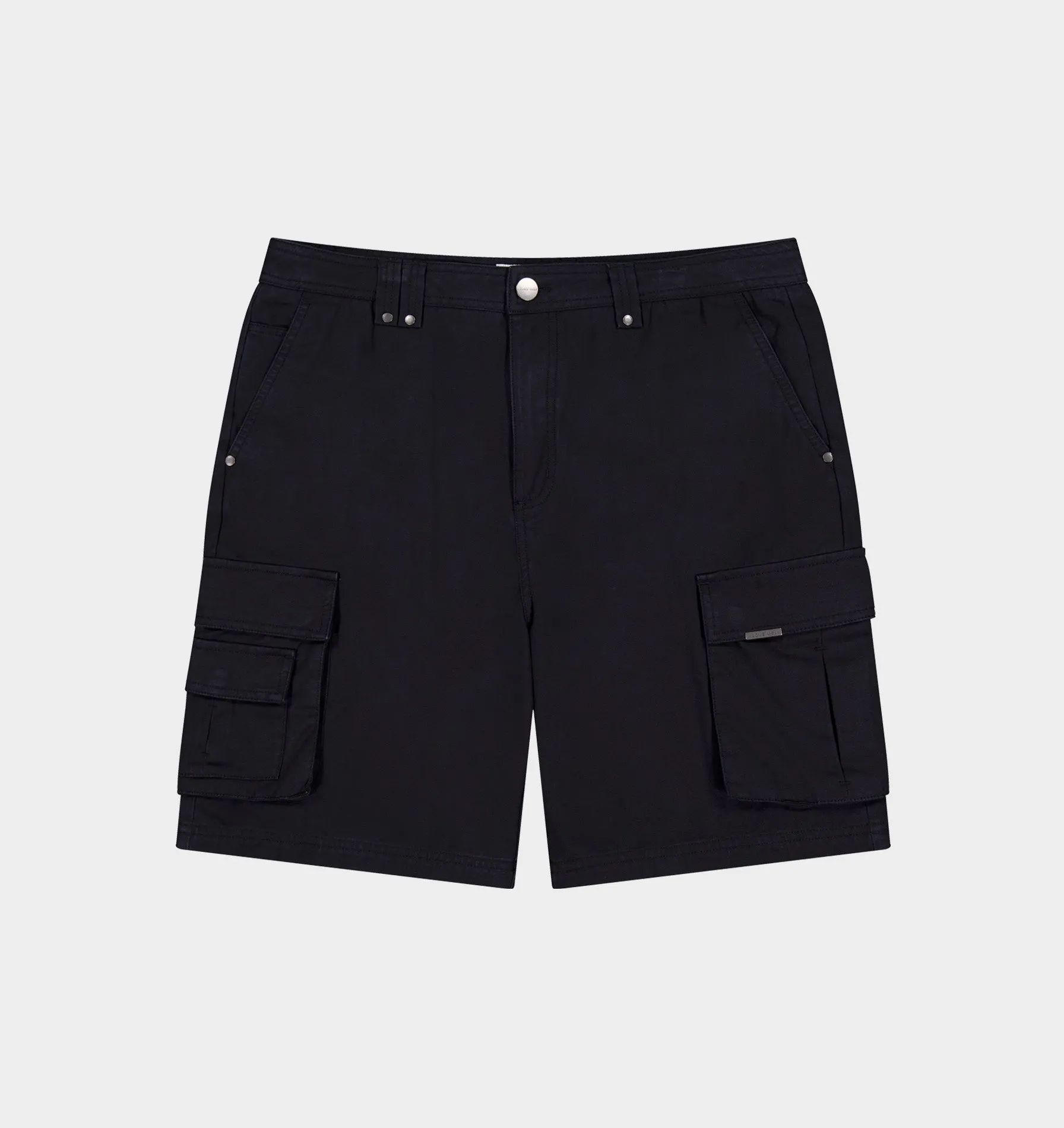 Ezra Cargo Short - Washed Black