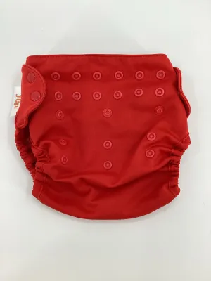Flip Child Size One Size Red Solid Cover Cloth Diaper
