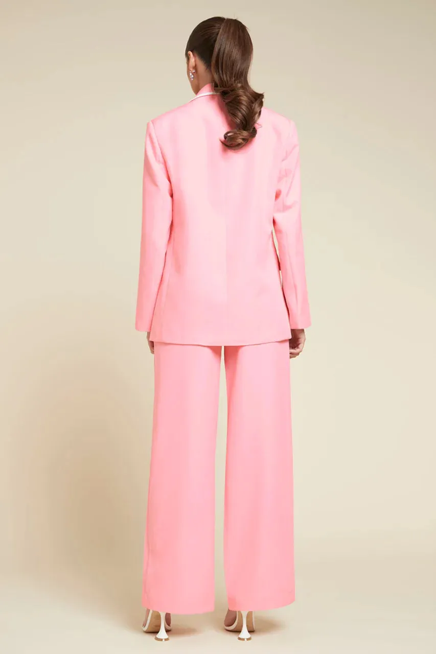 FRANCESCA BLAZER - PINK (ONLINE ONLY)