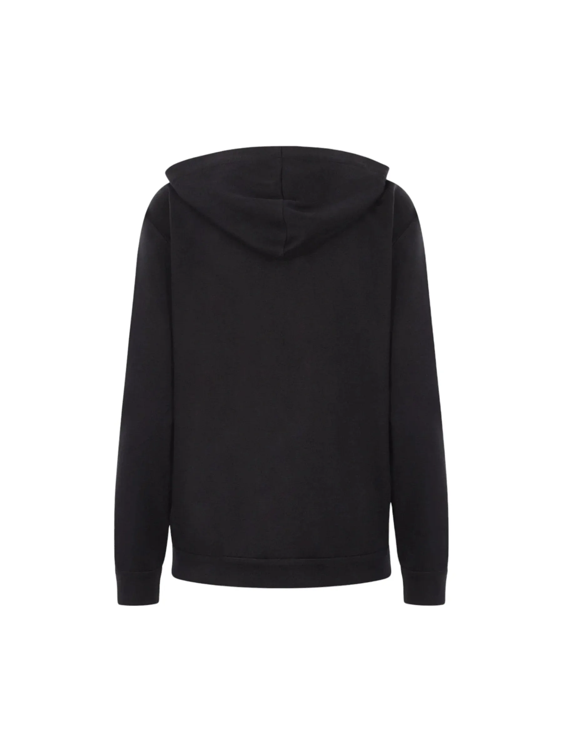 Full-Zip Hoodie Cotton Silk
