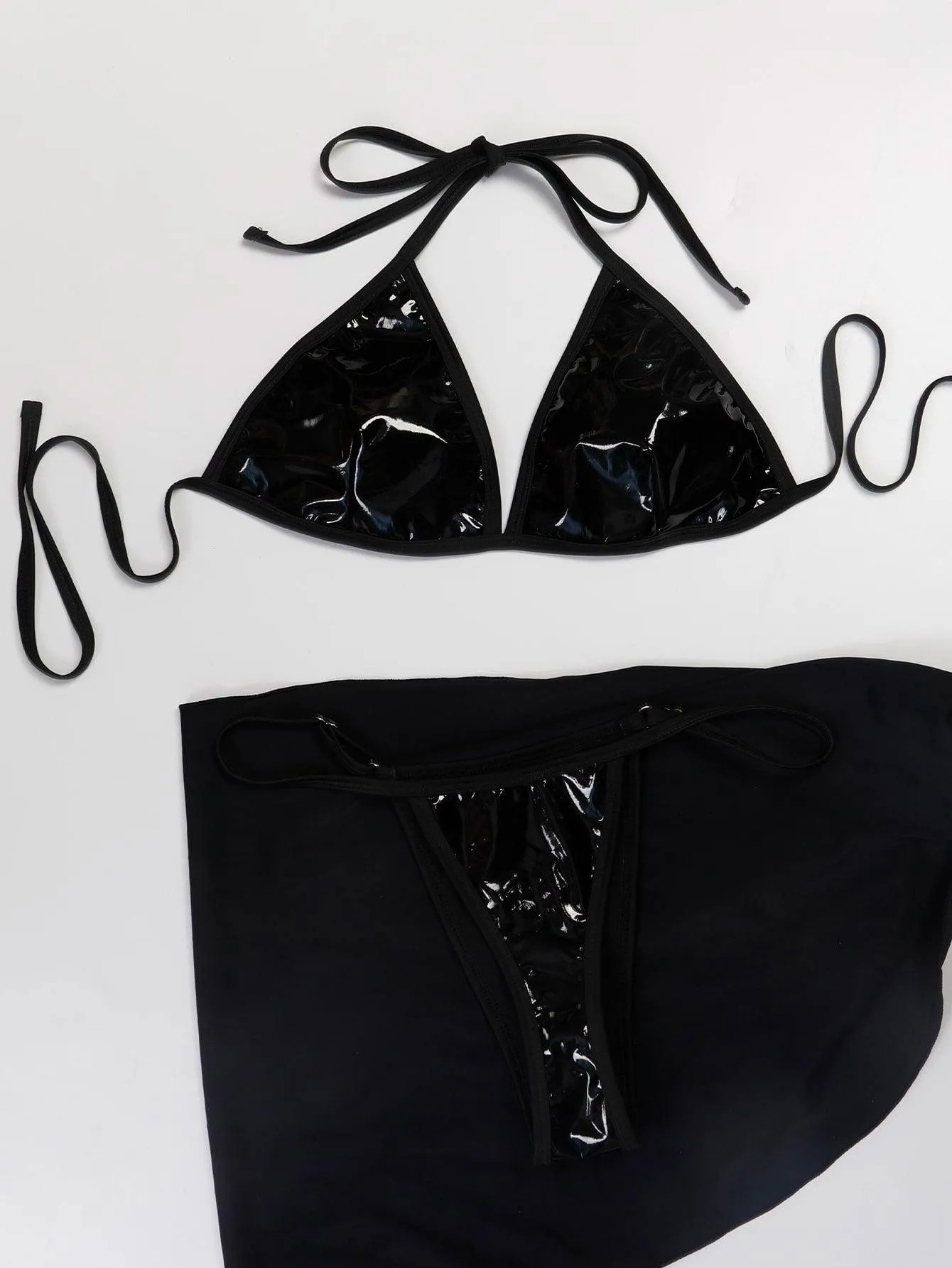 GFIT® New Sexy Three-piece Cover Up Bikini Sets