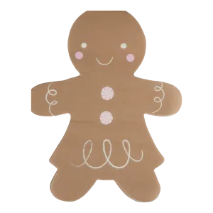 Gingerbread Girl 5x6 Napkin