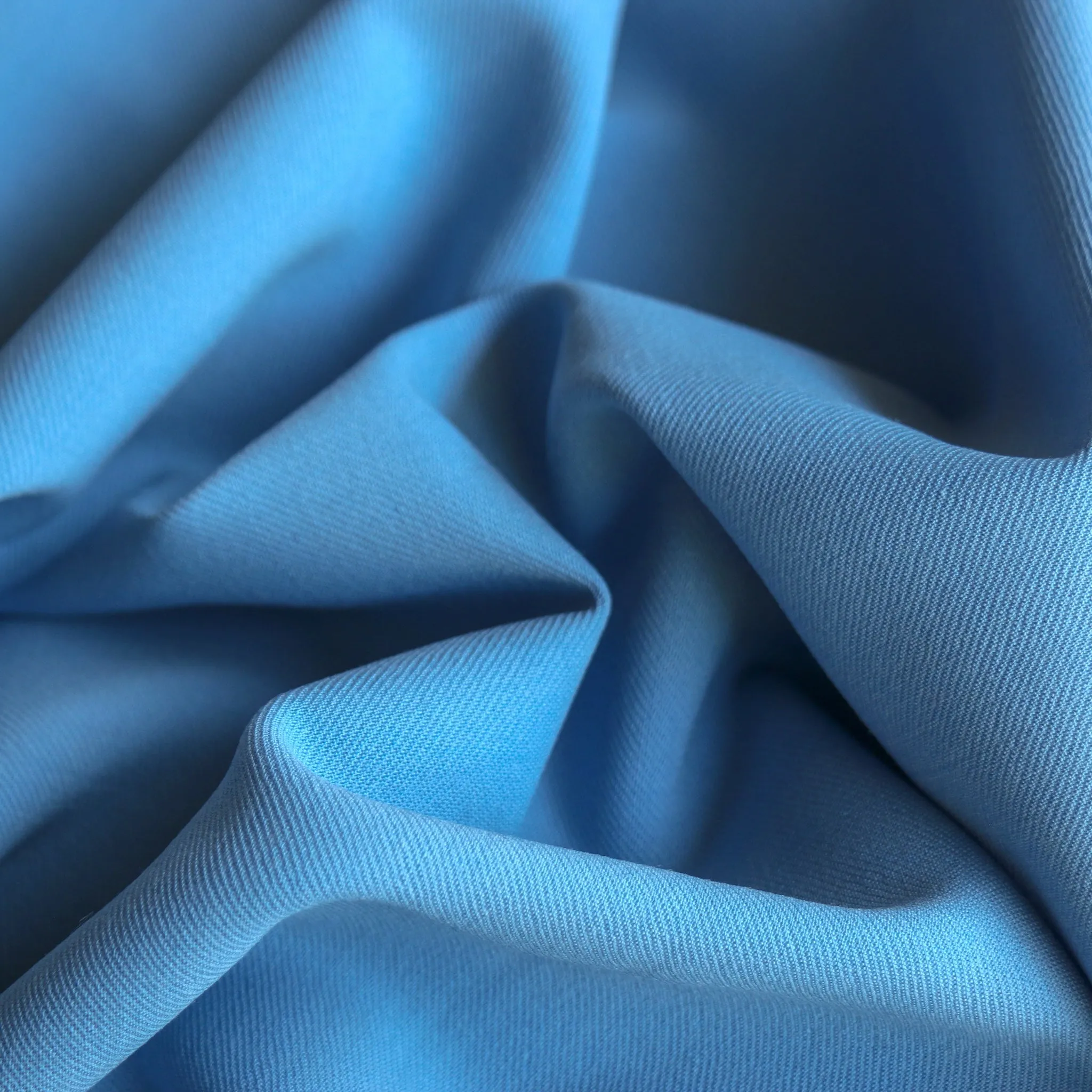 Gisella Sky Wool Twill