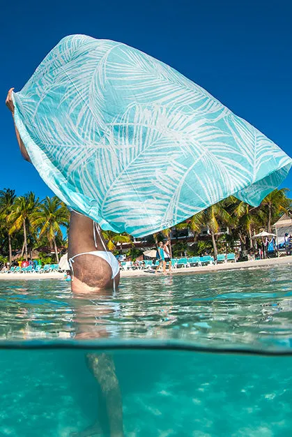 Island View  Printed Cotton Sarong Pareo