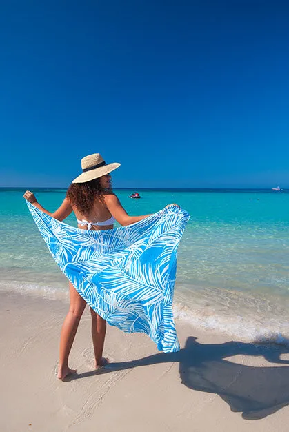 Island View  Printed Cotton Sarong Pareo