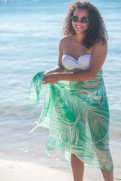 Island View  Printed Cotton Sarong Pareo