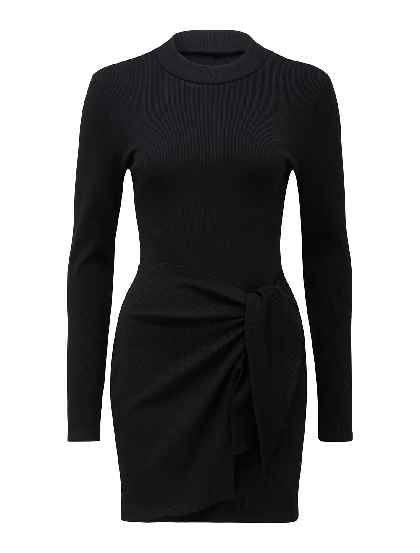 Kara Sarong Jersey Mini Dress