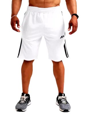 Knights' Flex Poly Shorts - Clean White