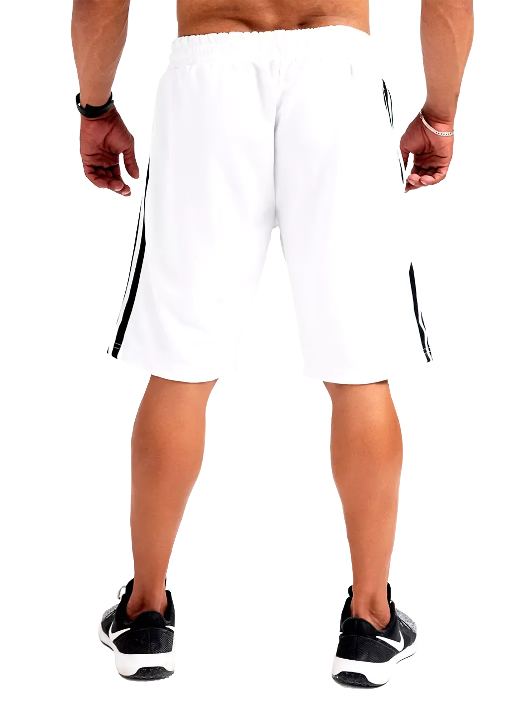 Knights' Flex Poly Shorts - Clean White