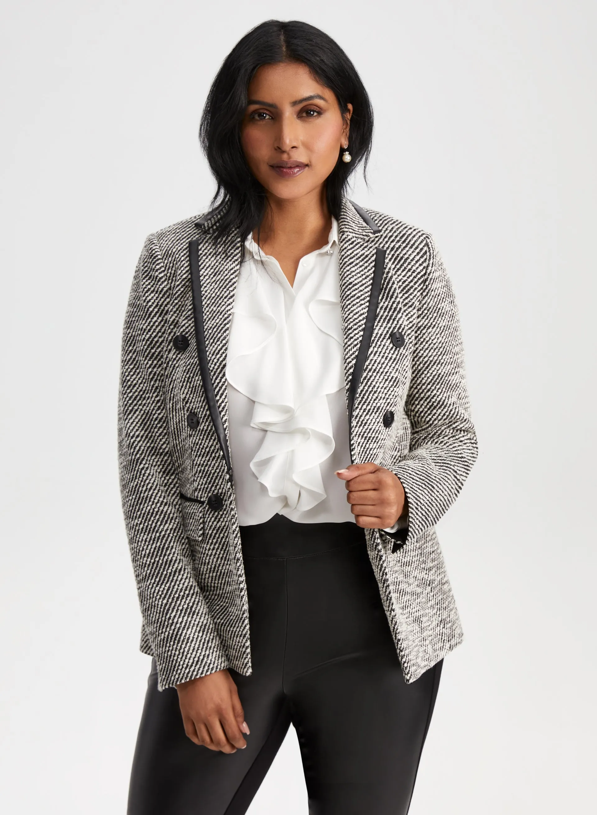 Knitted Bouclé Jacket