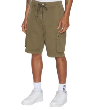 Ksubi Krush Cargo Short Army Faded Grn