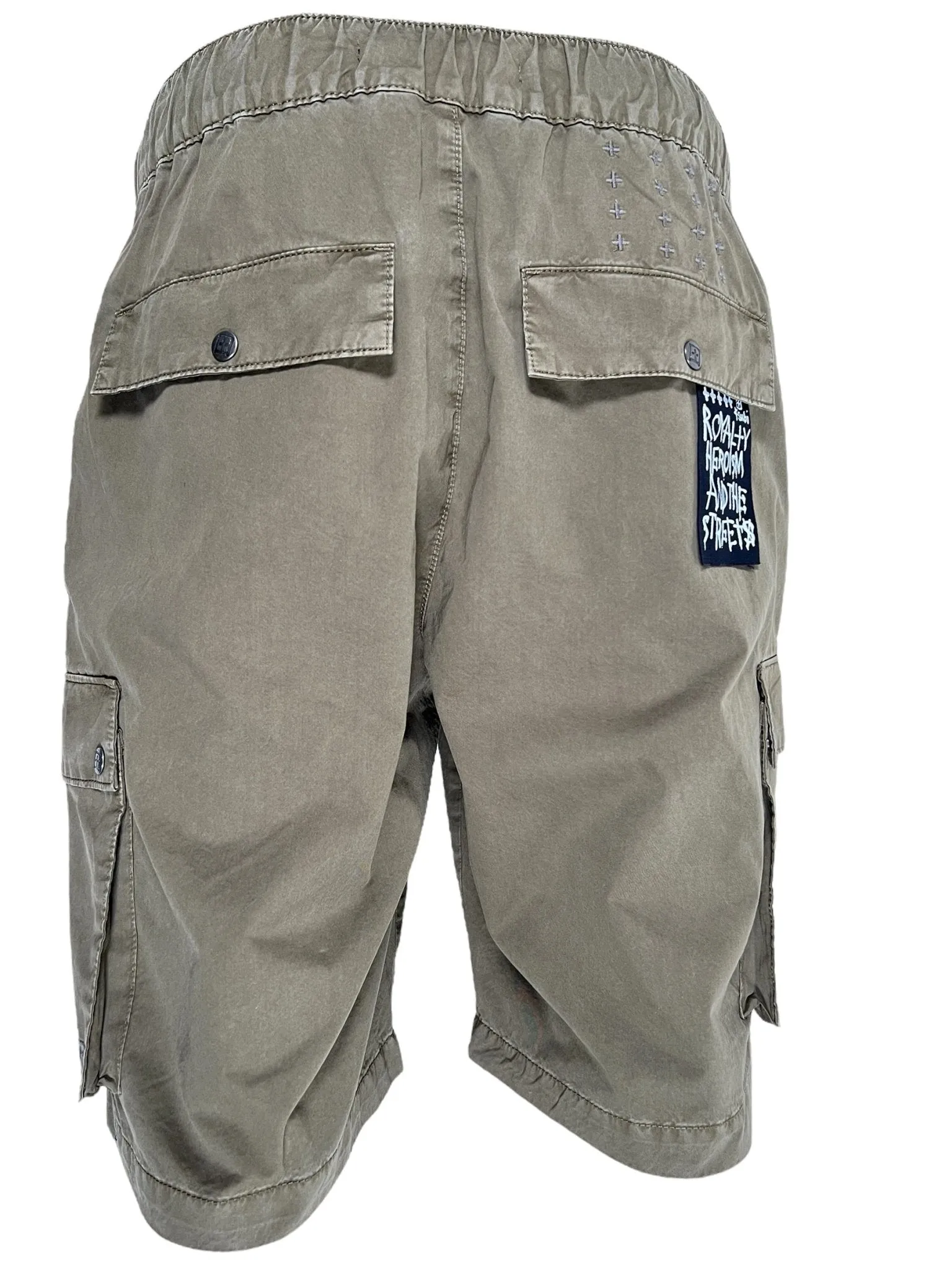 Ksubi Krush Cargo Short Army Faded Grn