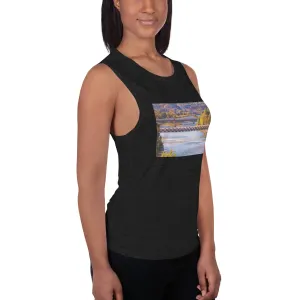 Ladies’ Muscle Tank - Peace Bridge McHugh Bluff Fall