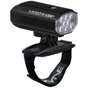 Lezyne Helmet Lite Drive 1200  Helmet Mount Headlight, Black