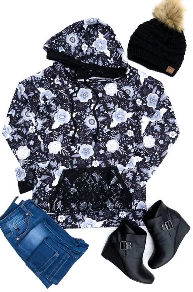 Living in Lace Hoodie