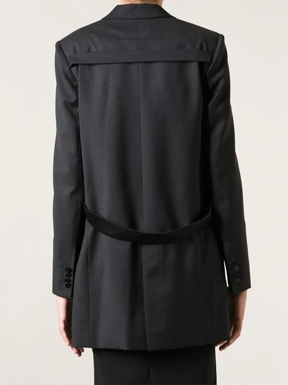 Long Tuxedo Blazer