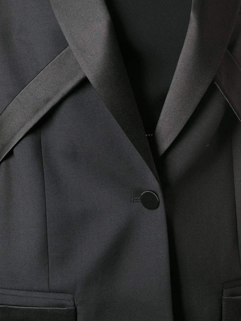 Long Tuxedo Blazer