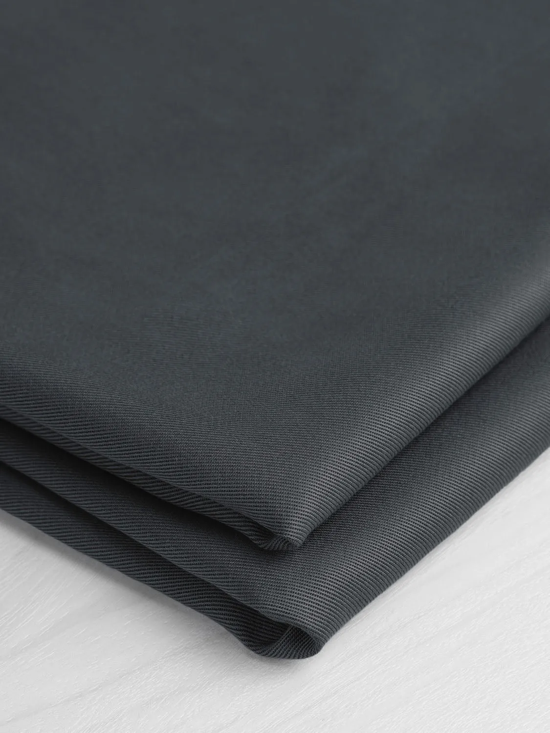 Lyocell Twill - Charcoal