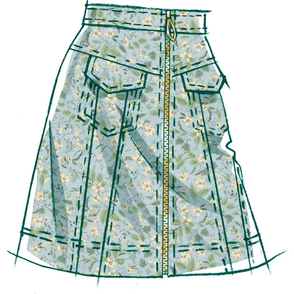 McCall's Pattern M8389 Misses' Skirts