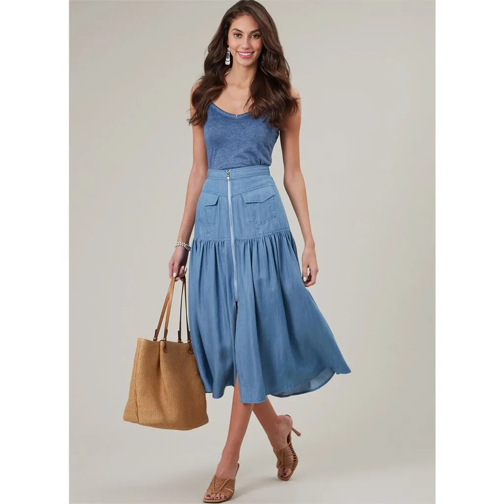 McCall's Pattern M8389 Misses' Skirts