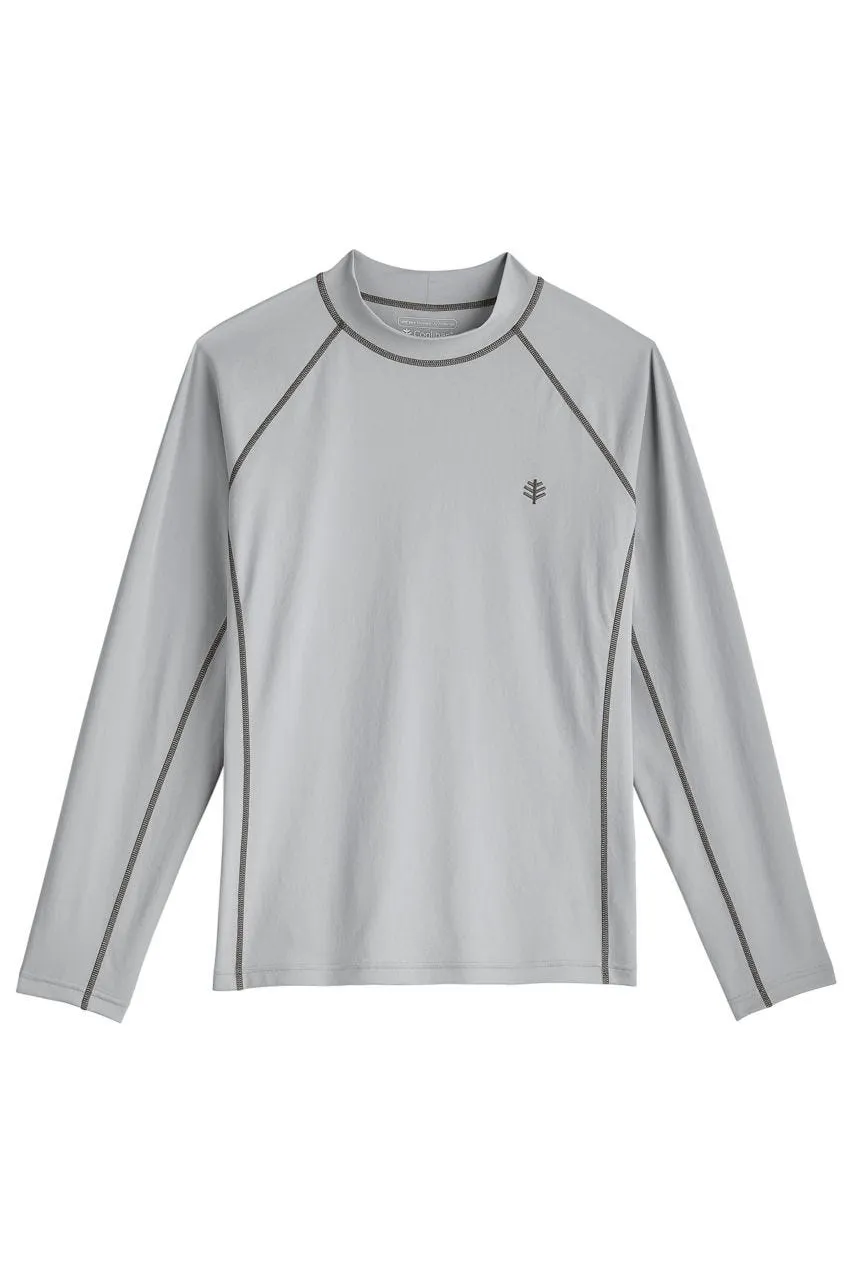 Men's Tulum Long Sleeve Surf Rash Guard | Mercury