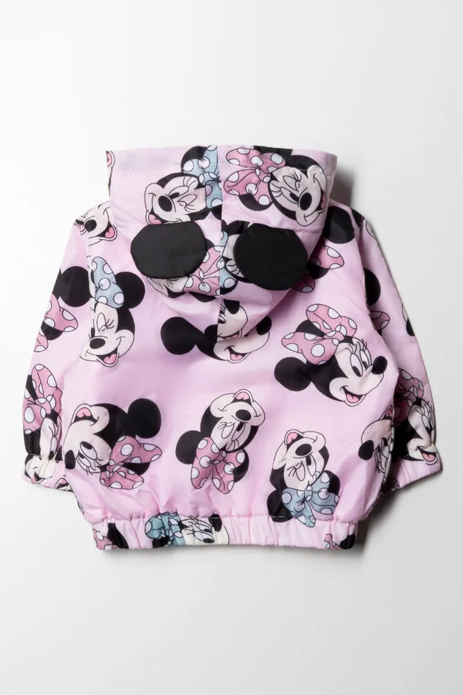 Minnie Mouse Windbreaker Jacket Pink