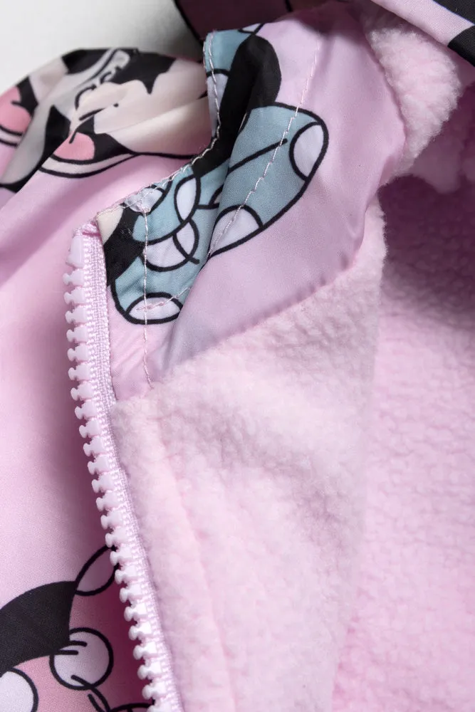 Minnie Mouse Windbreaker Jacket Pink