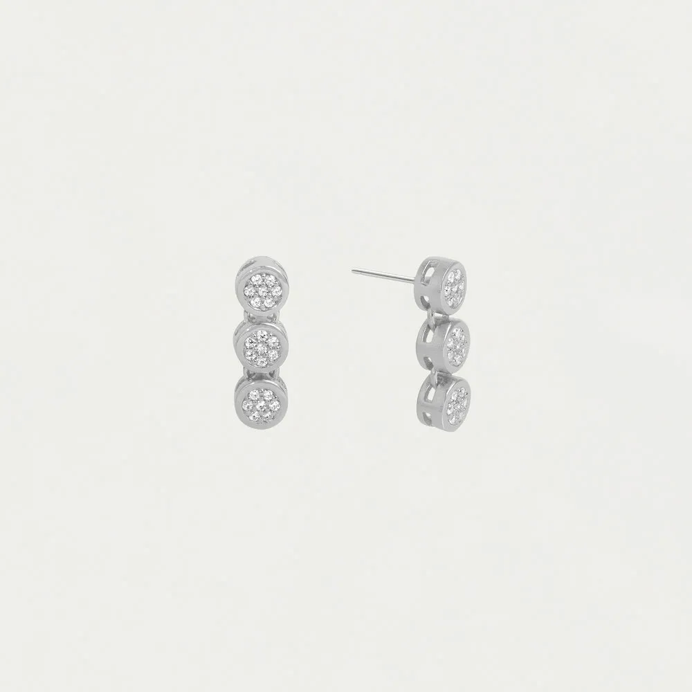 Mirabeau Pavé Droplet Earrings