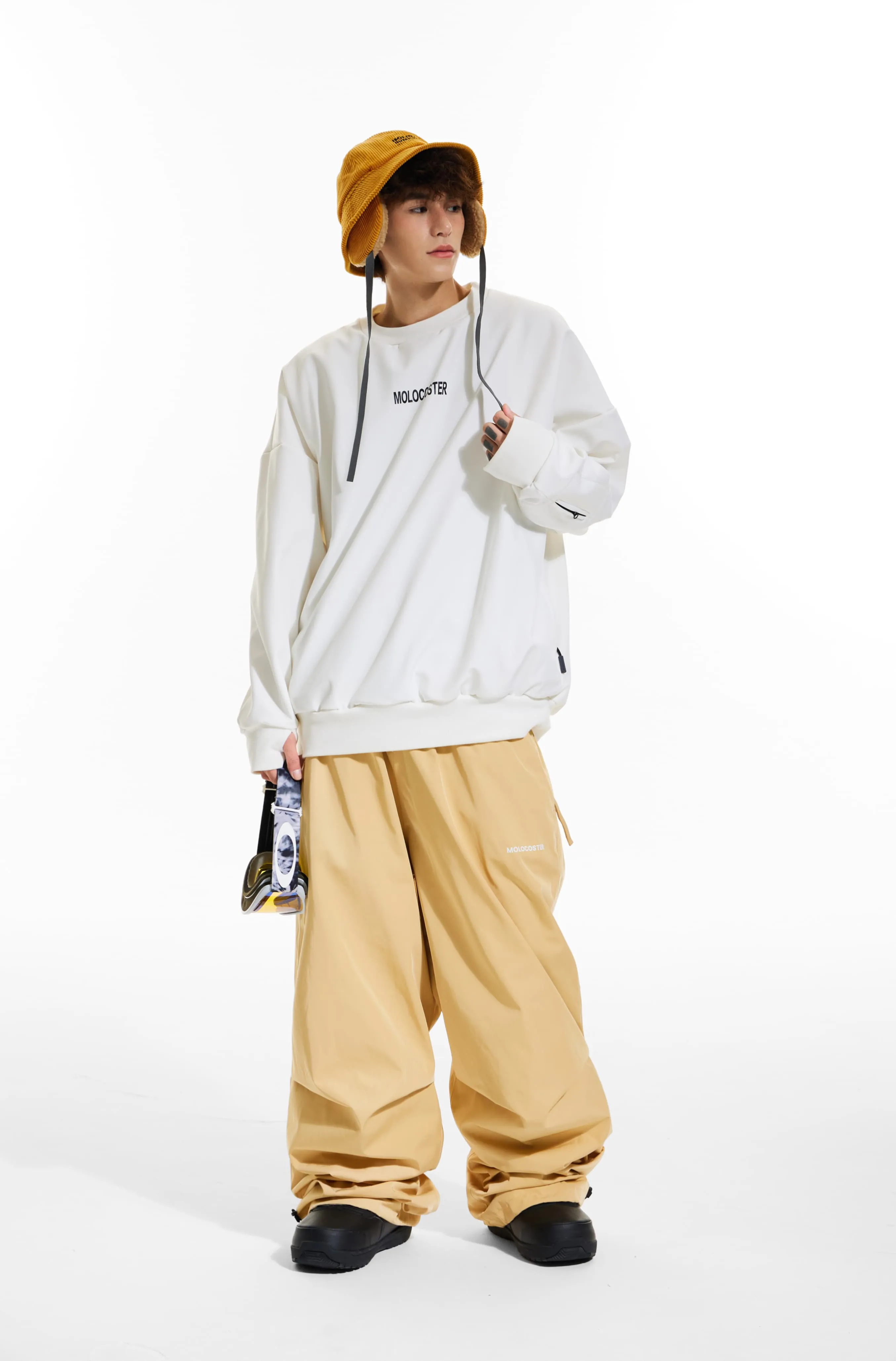 Molocoster Three Dimensional Baggy Snow Pants - Unisex