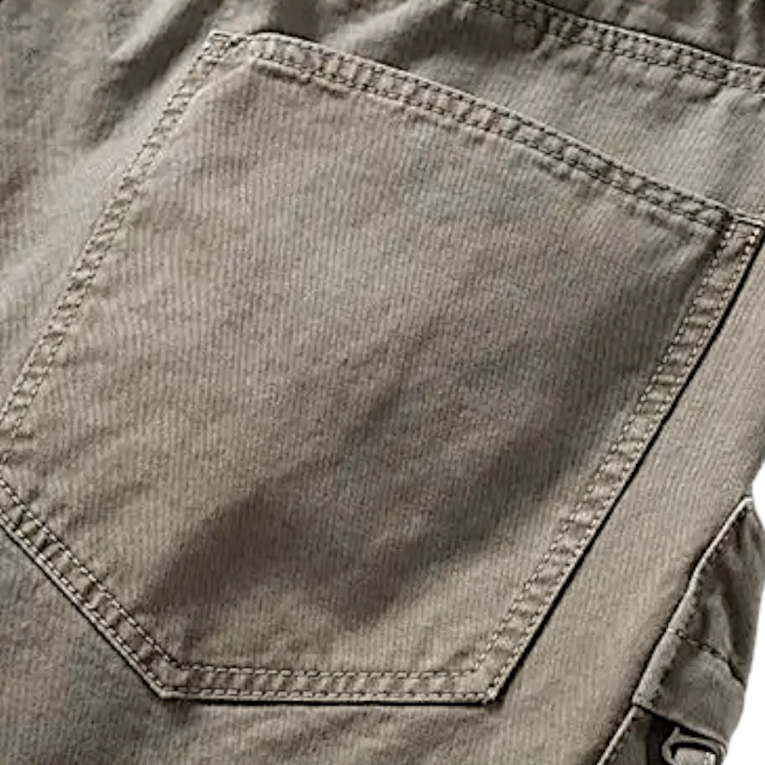 Multi cargo pocket twill short