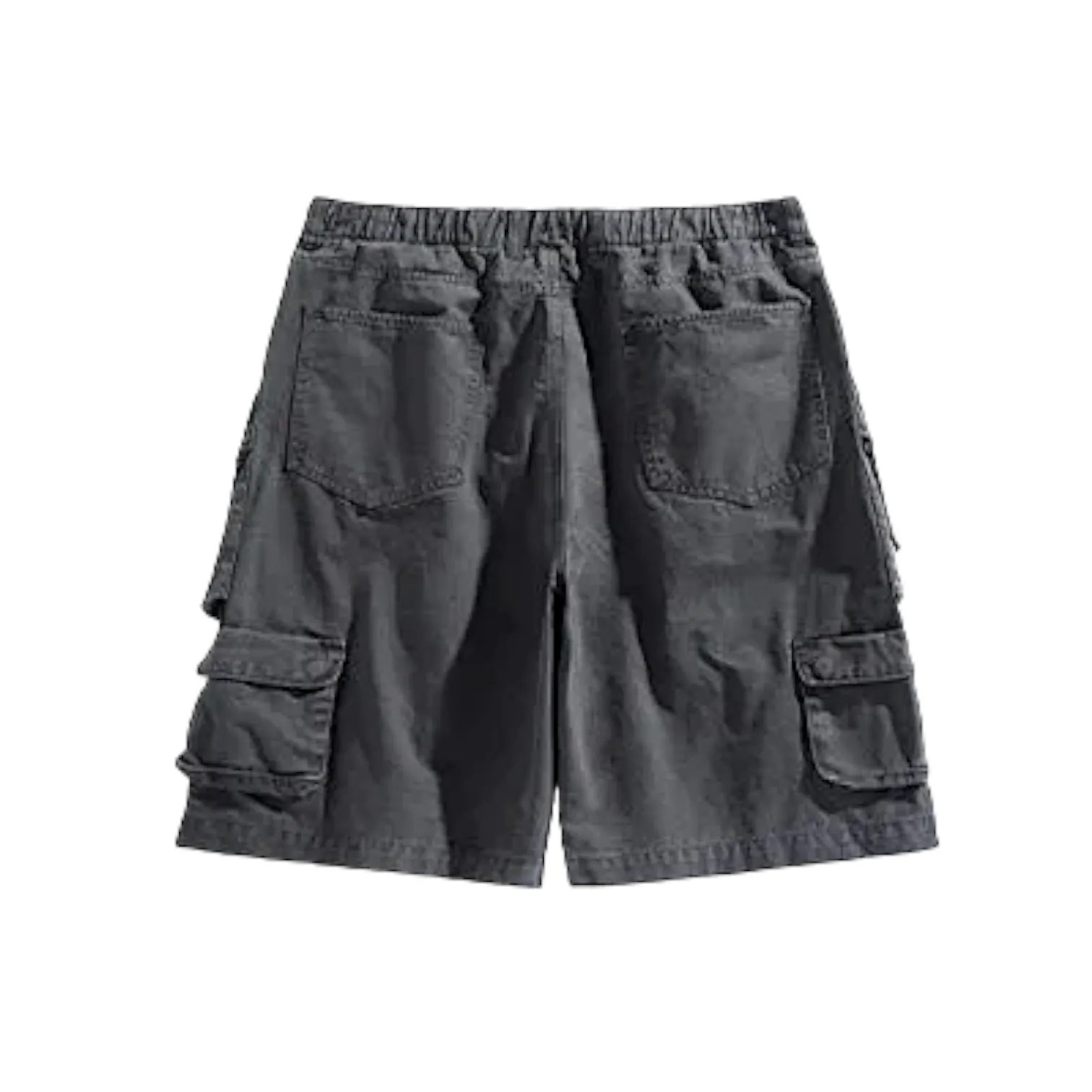 Multi cargo pocket twill short