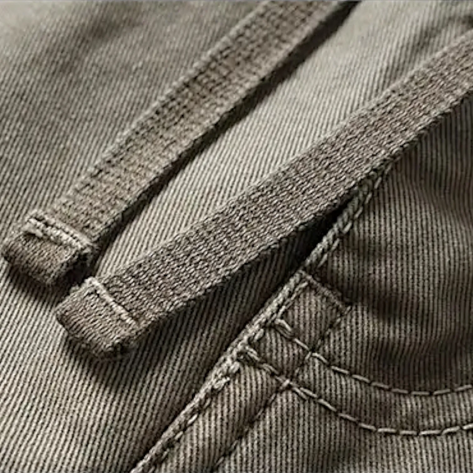 Multi cargo pocket twill short
