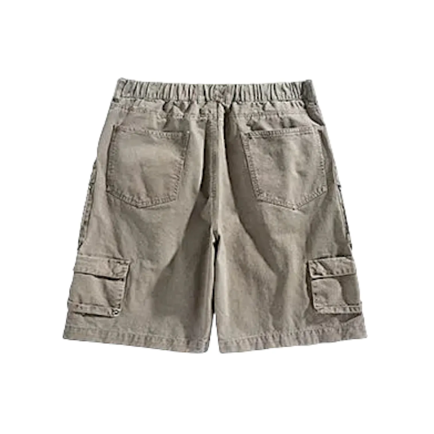 Multi cargo pocket twill short