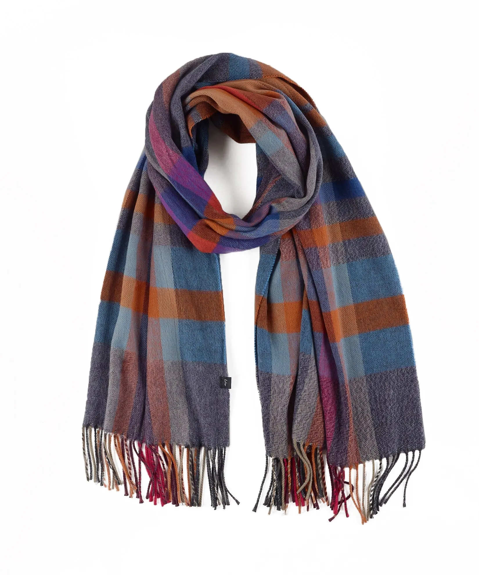 Multicolor Plaid Muffler