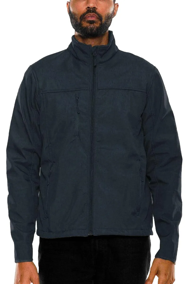 Navy Blue Storm Windbreaker Jacket