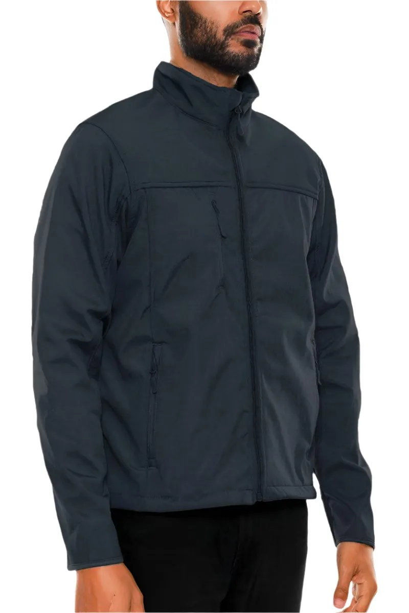 Navy Blue Storm Windbreaker Jacket
