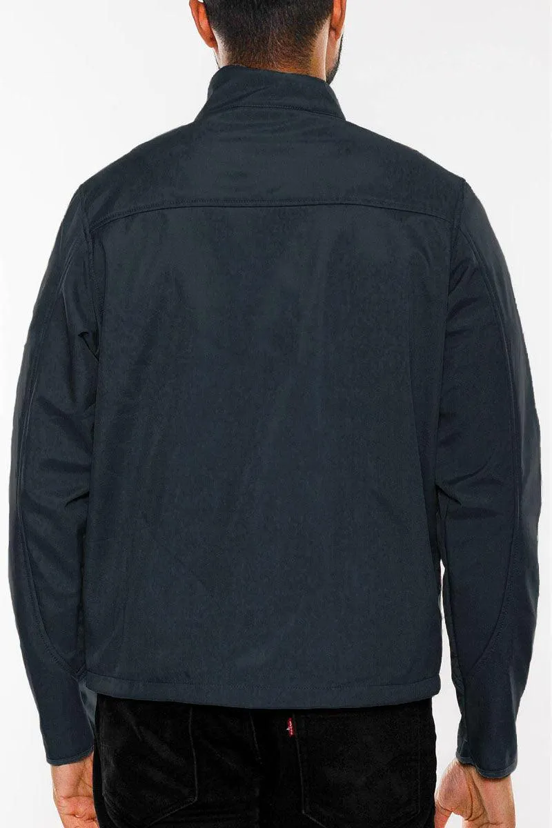 Navy Blue Storm Windbreaker Jacket