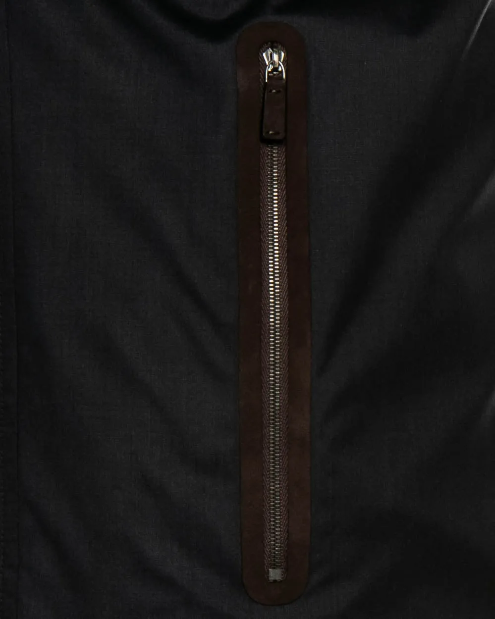 Navy Hooded Traveler Jacket