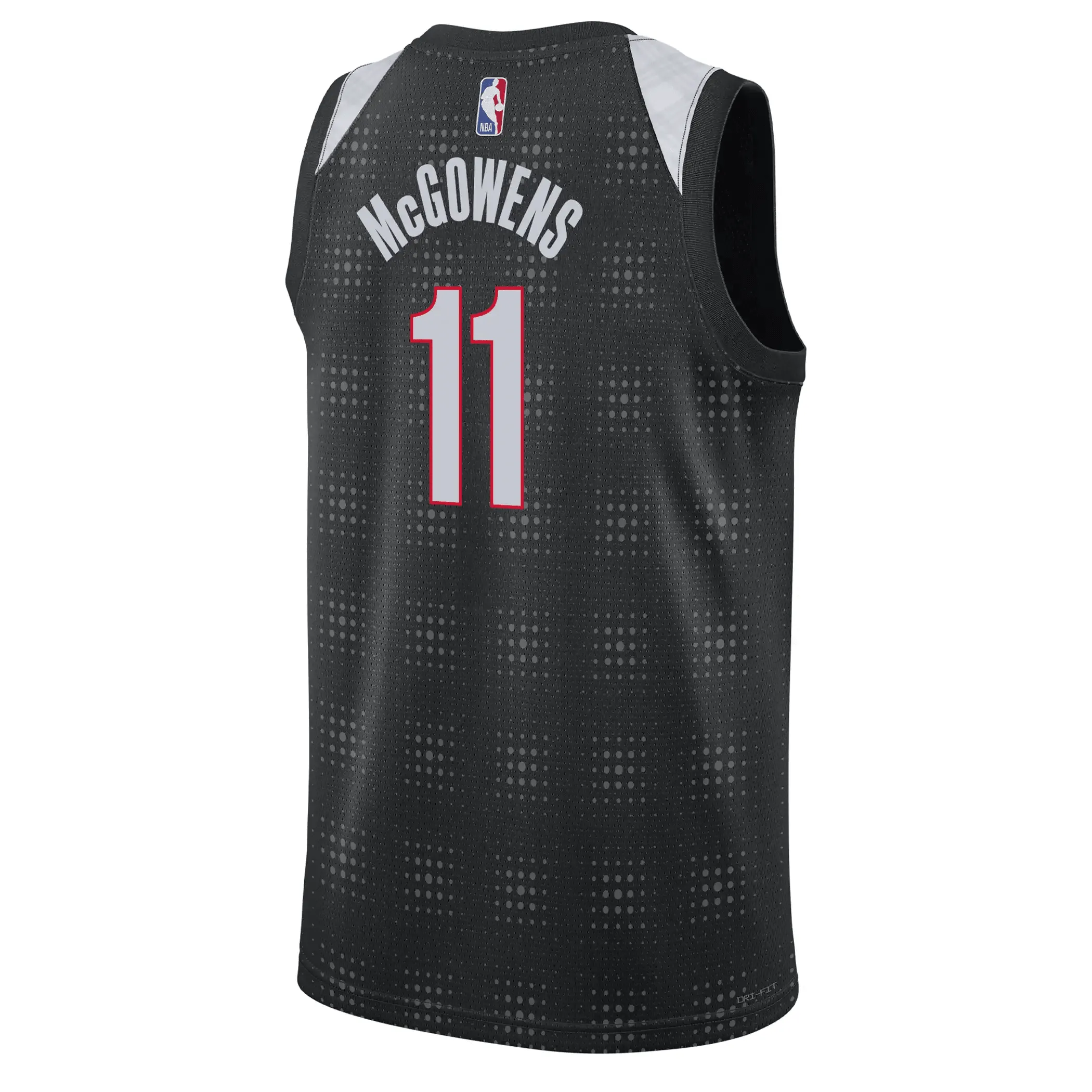 Nike Bryce McGowens NBA Swingman Peak Plaid 24-25 City Edition Jersey
