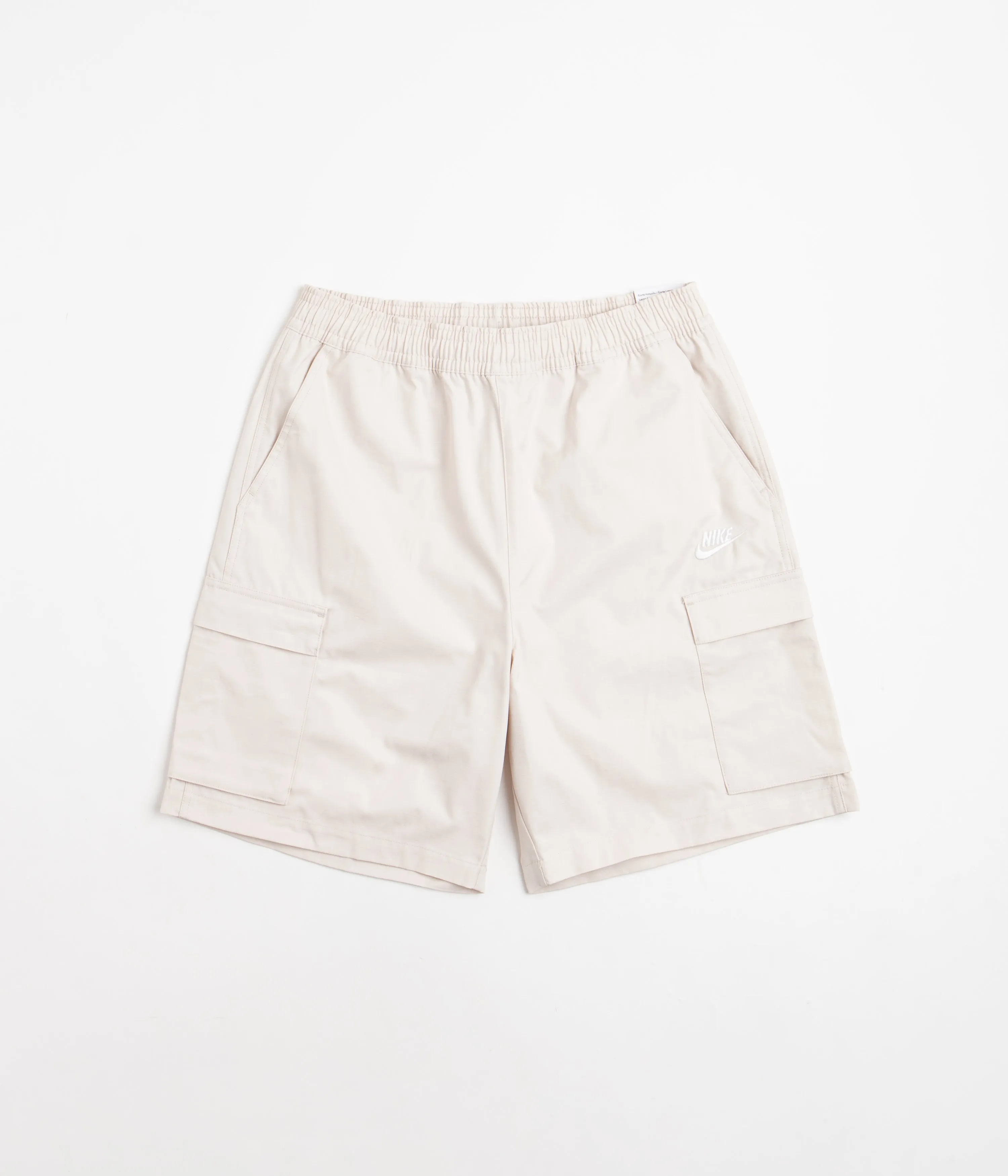 Nike Club Cargo Shorts - Light Orewood Brown / White