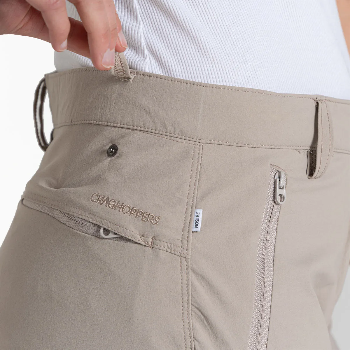 NosiLife Pro Convertible Trouser III - Mushroom - Regular Leg