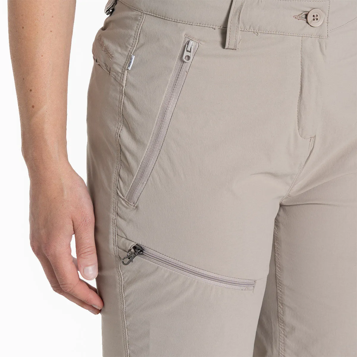NosiLife Pro Convertible Trouser III - Mushroom - Regular Leg