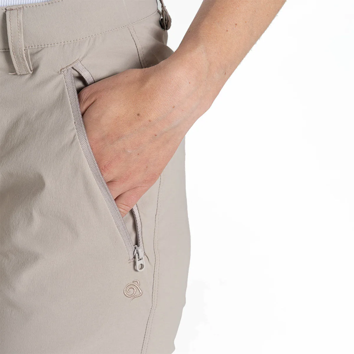 NosiLife Pro Convertible Trouser III - Mushroom - Regular Leg