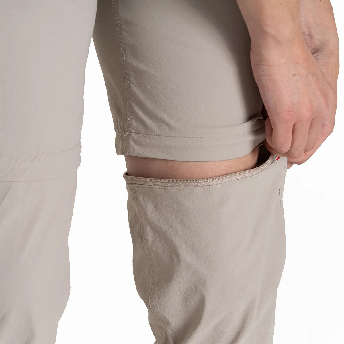 NosiLife Pro Convertible Trouser III - Mushroom - Regular Leg
