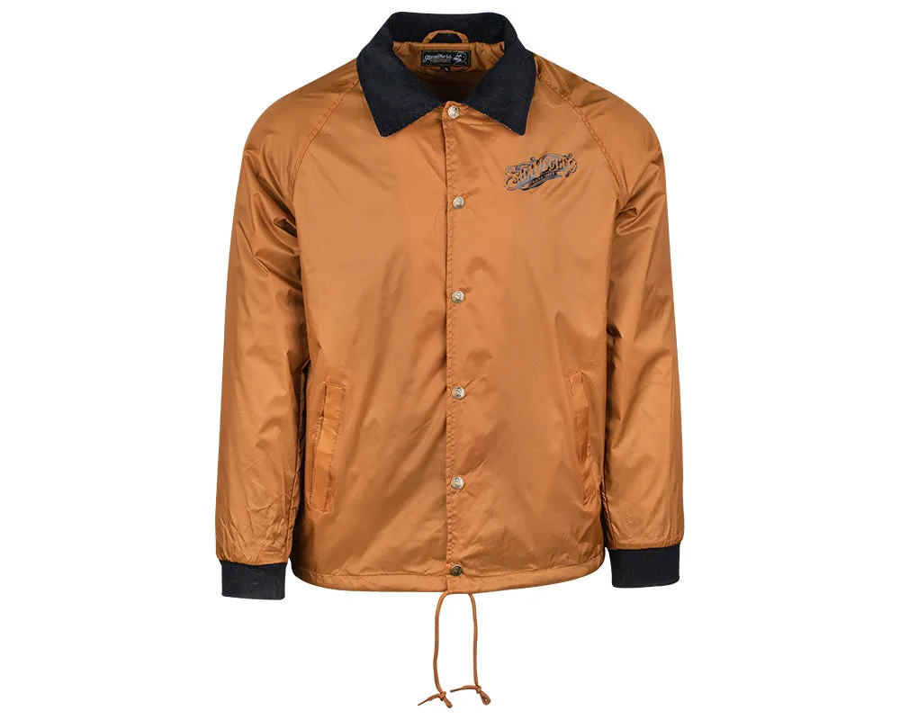 OG Flannel Lined Windbreaker - Orange