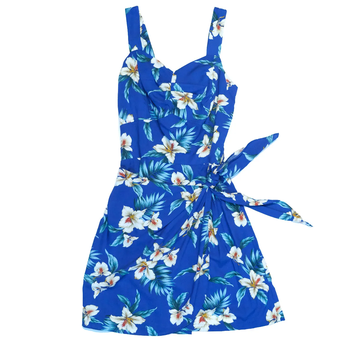 Okika (Sarong Dress) - Blue