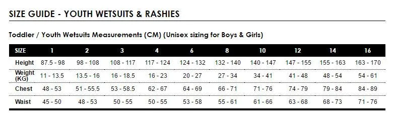 O'Neill girls rash tops - abyss freshmint