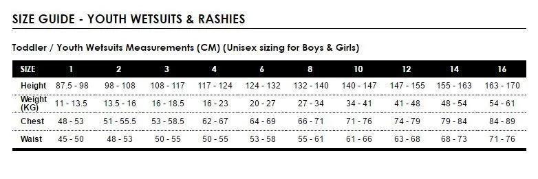 O'Neill girls rash tops - Wildflower