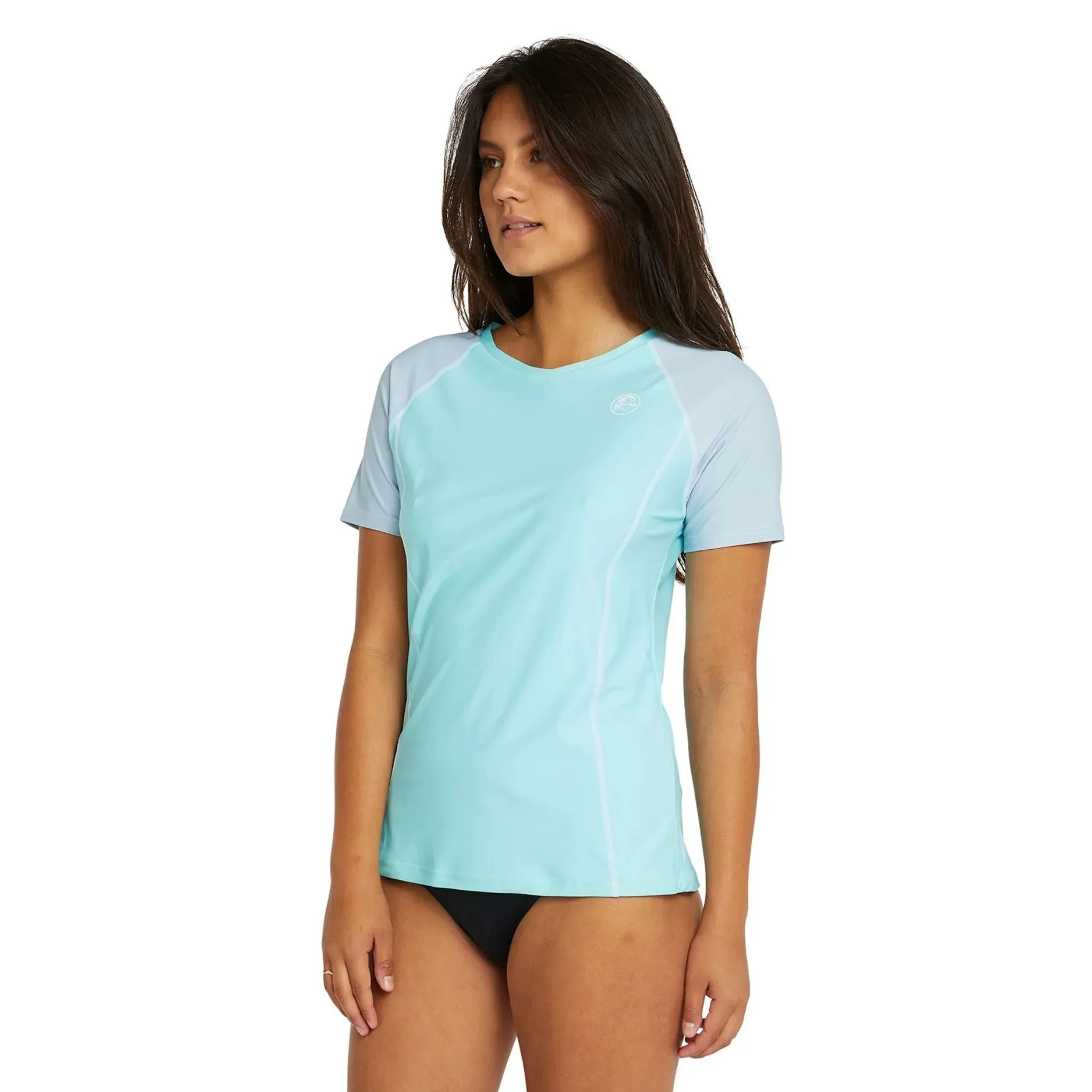 O'Neill Women's Salina Solids UV Short Sleeve Rash Tee